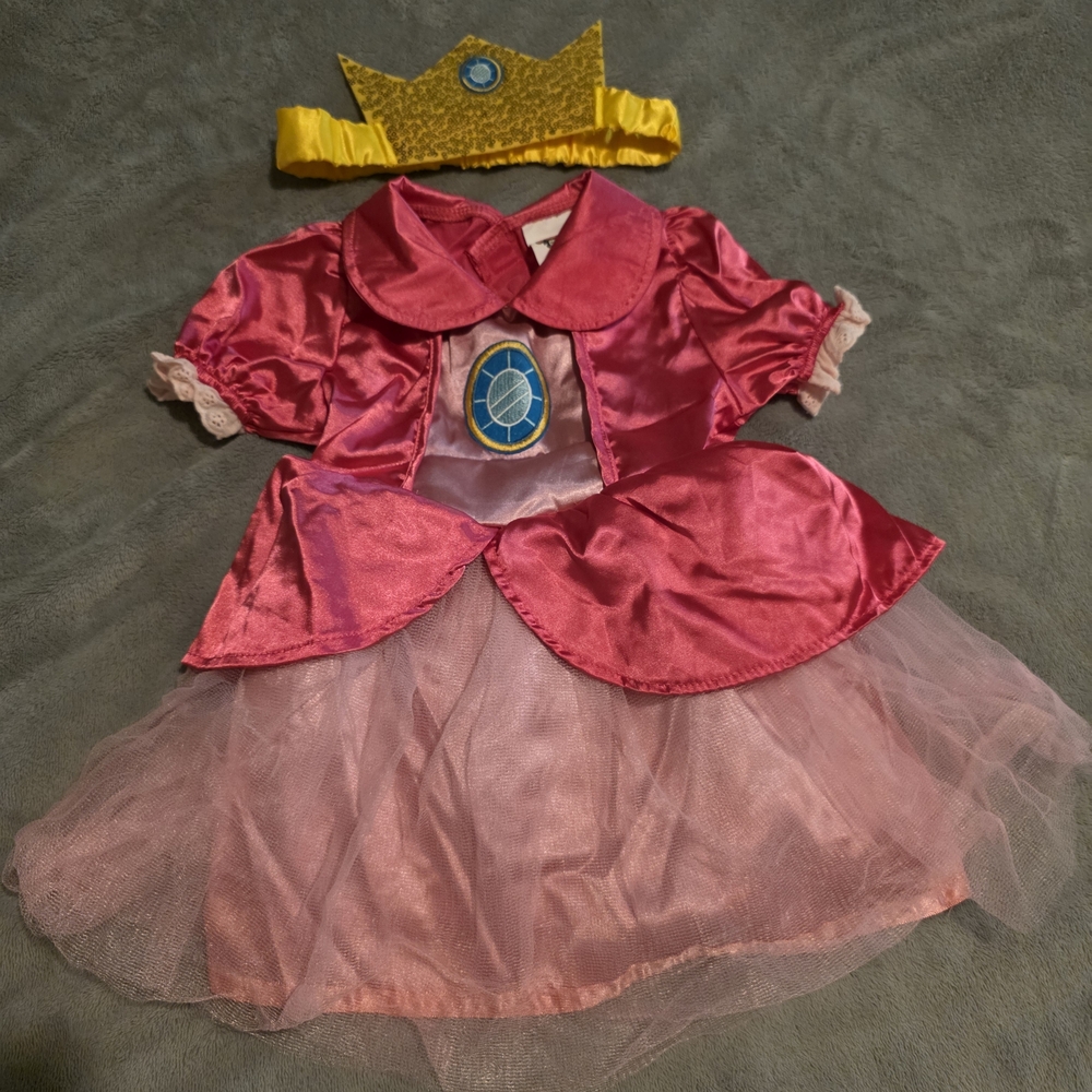 Baby Princess Peach Costume